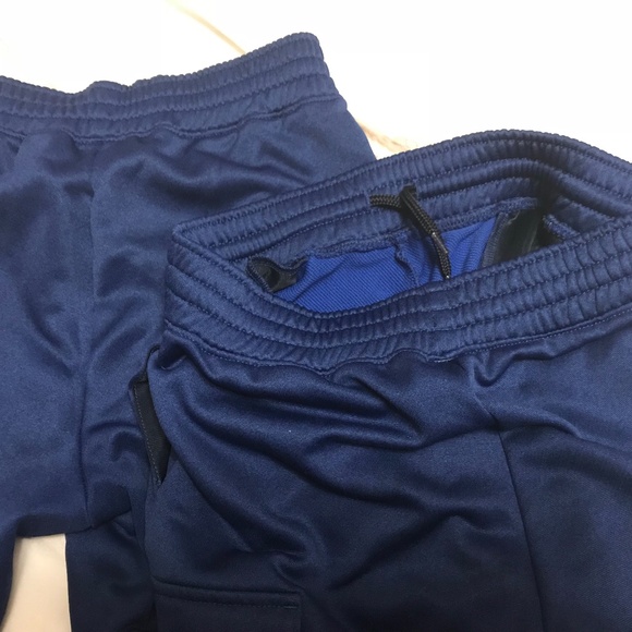 2 pairs of Old Navy Active Blue Shorts - Large (10/12) - Picture 4 of 5
